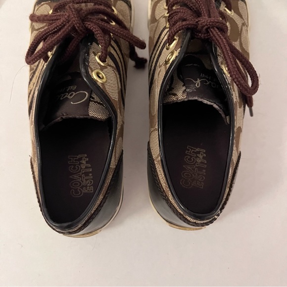 Coach Sneakers Size 5.5 Shoes - Picture 4 of 7